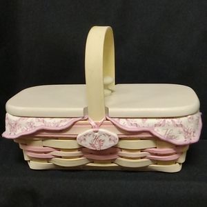 LONGABERGER BASKET 2000 Horizon of Hope Breast Cancer